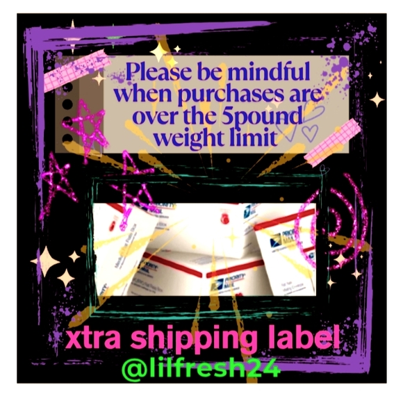 $3 Xtra Shipping Label - Picture 1 of 1